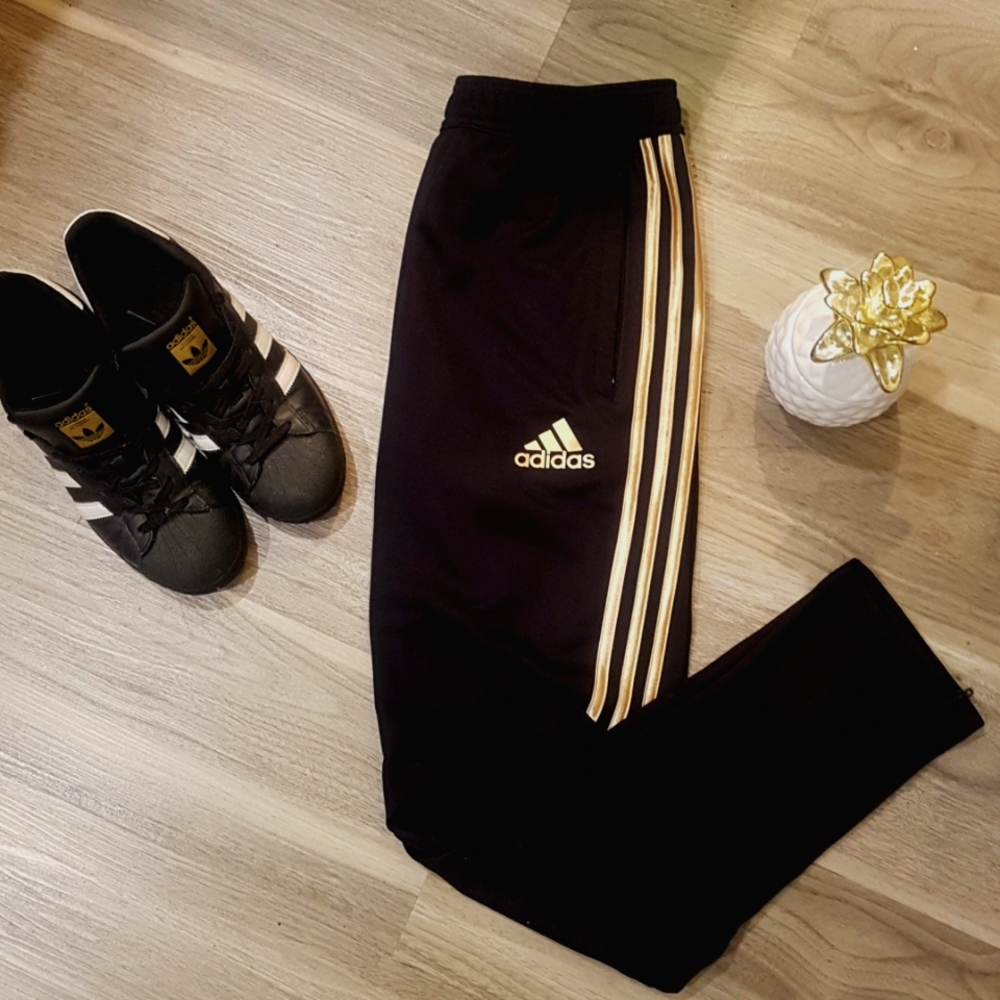 Adidas Aerocool Track Pant - black&gold
